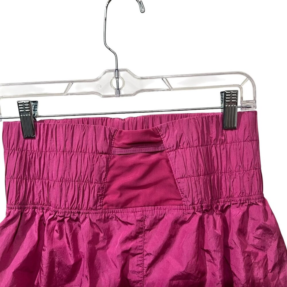 Free people movement The Way Home High-Waisted pink Magenta Shorts size large - Picture 5 of 7